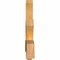 Ekena Millwork Alberta Rough Sawn Timber Gable Bracket, Western Red Cedar, 96"W x 32"H x 4"D x 6"F, 8/12 Pitch GBW096X32X0406ALB00RWR - alternate 2